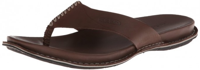 Обзор мужских кожаных KEEN Men&#039;s Alman Thong Flip Flop…