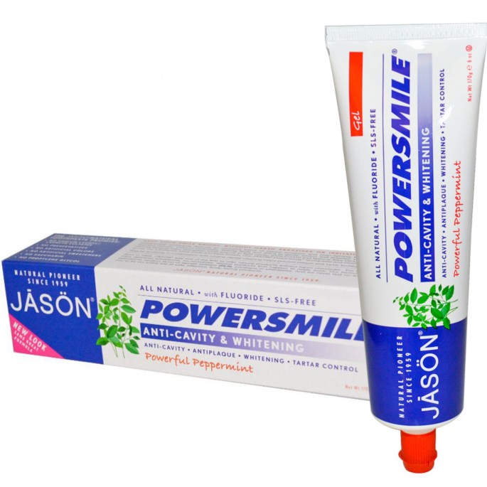 Обзор четырнадцати зубных паст из магазина iHerb (США): Jason Natural, Tom's of Maine и другие