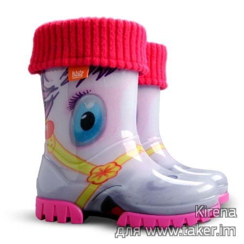 Резиновые сапожки Demar Twister Lux Fluo - Pony