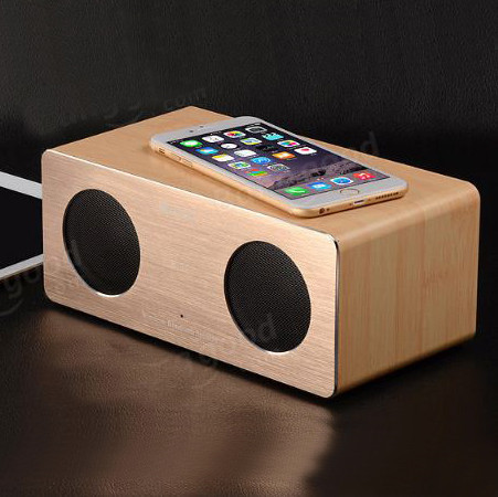 Большая Bluetooth колонка (5Вт х 2, AUX, microSD)