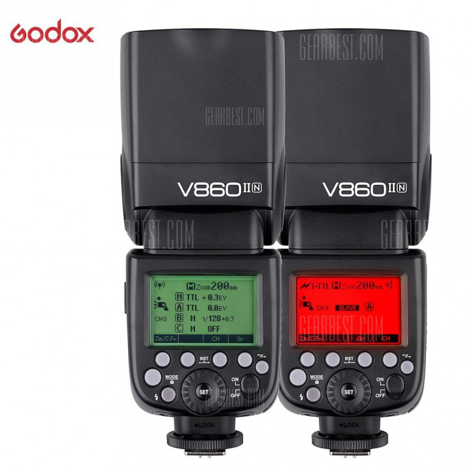 Вспышка Godox V860II - накамерная вспышка для тех кто снимает много и часто
