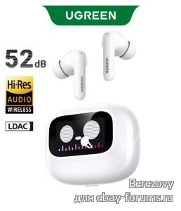 Обзор наушников UGREEN Echo Buds с 52dB ANC и Bluetooth 5.4