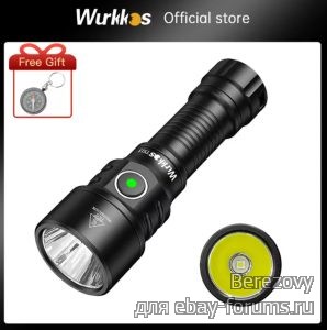 Обзор Wurkkos TS15 — карманный фонарь-дальнобой на 14500/AA